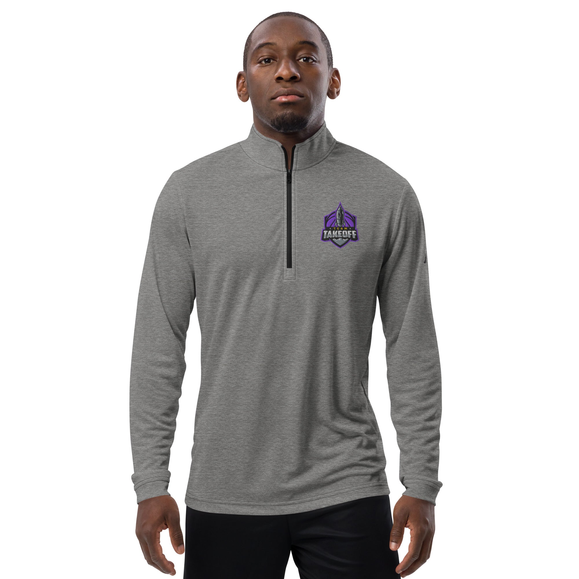 Team Takeoff Adidas Quarter zip pullover – Takeoff Team Store