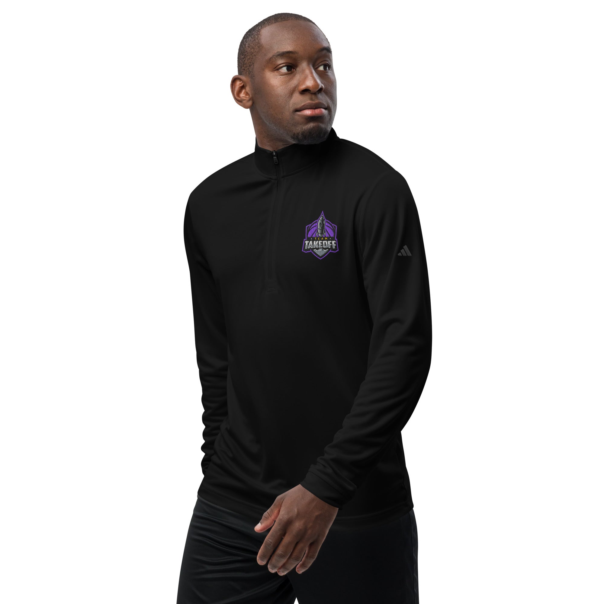 Team Takeoff Adidas Quarter zip pullover – Takeoff Team Store