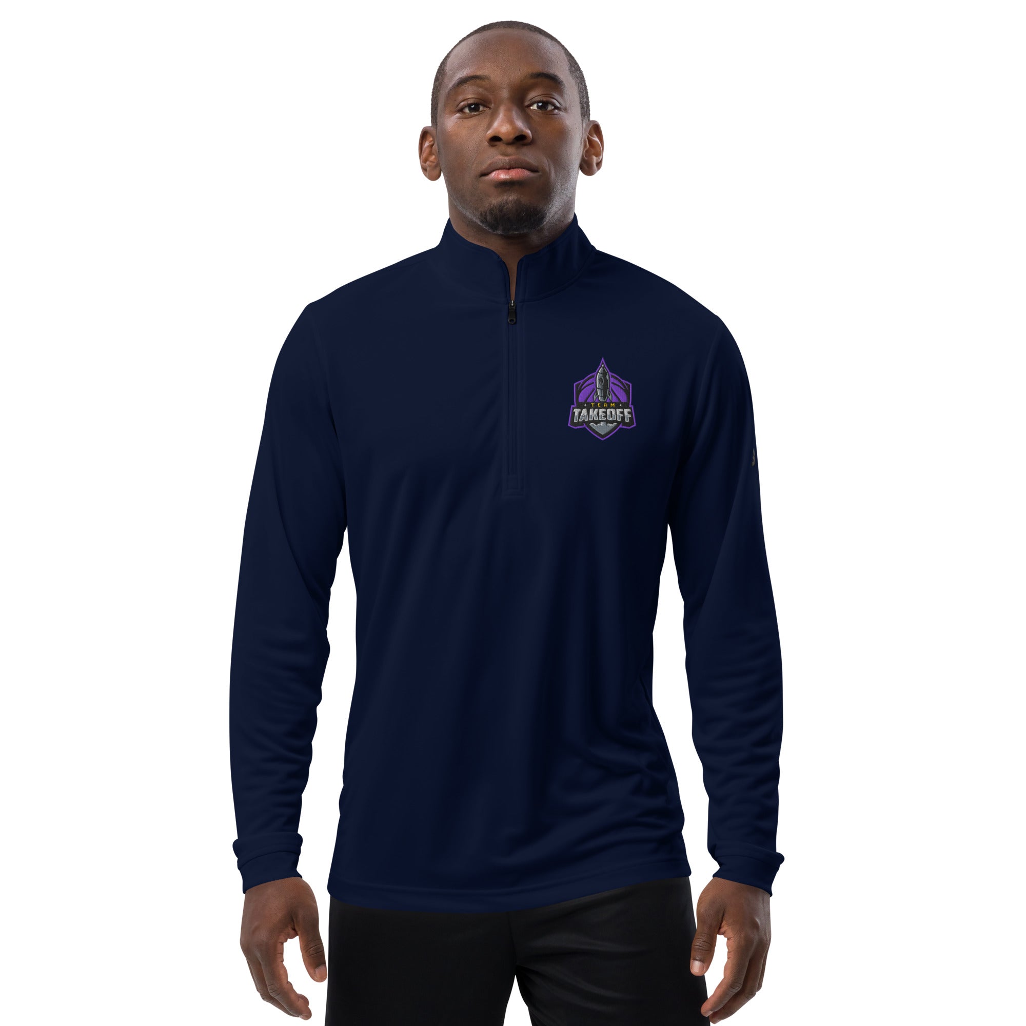 Team Takeoff Adidas Quarter zip pullover – Takeoff Team Store