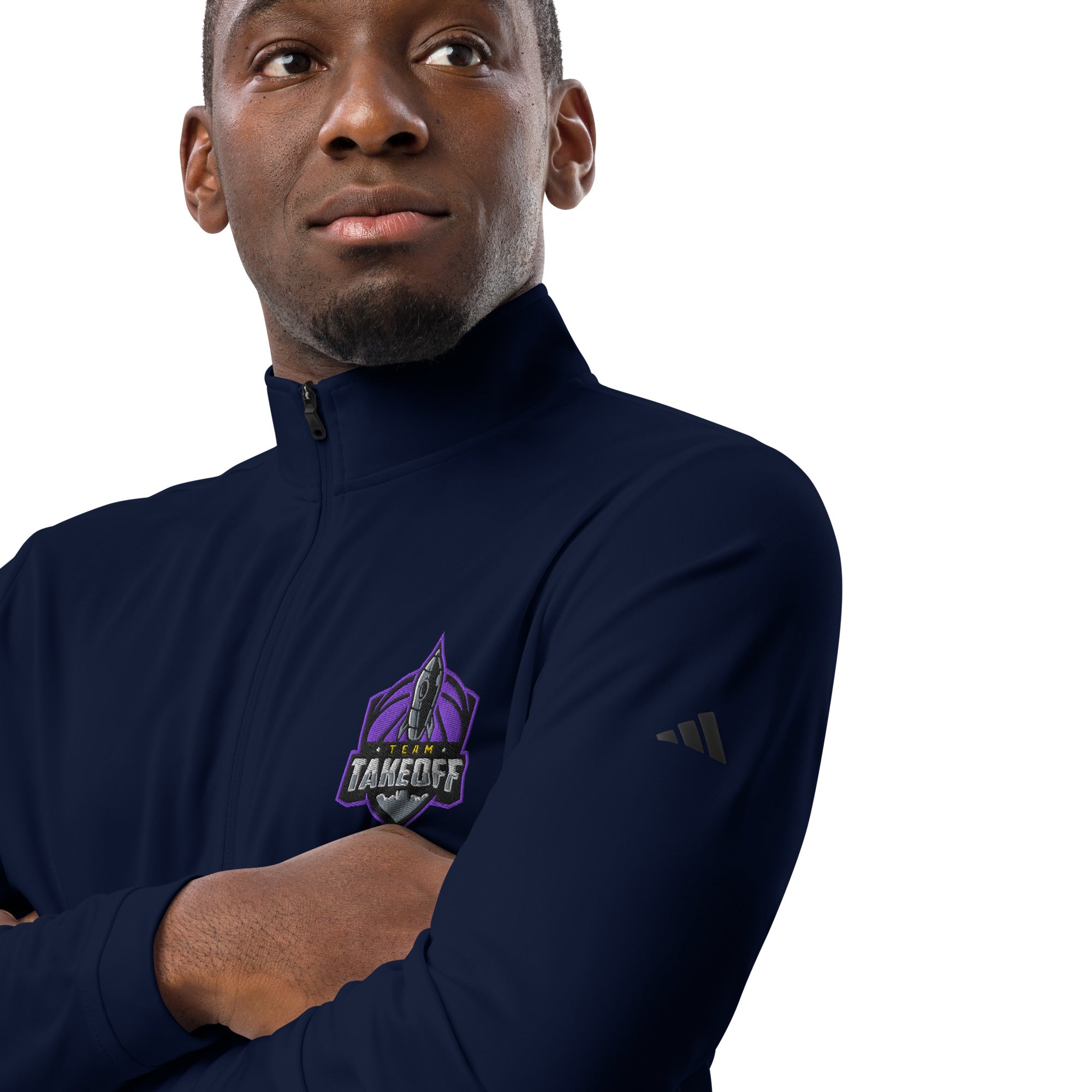 Team Takeoff Adidas Quarter zip pullover – Takeoff Team Store